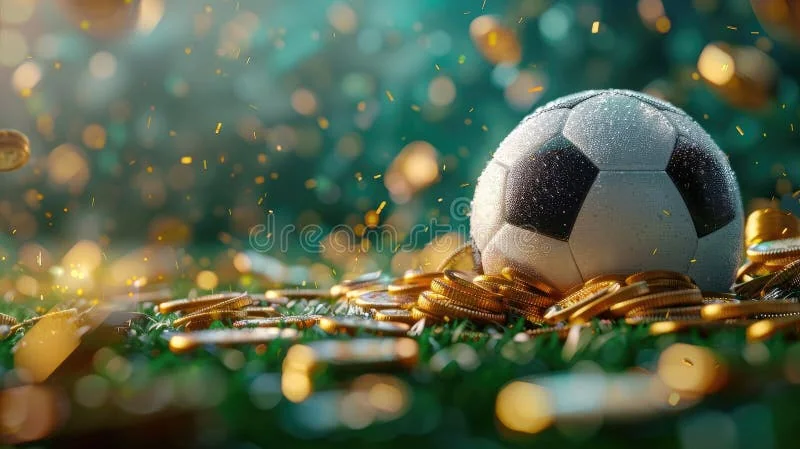 Layar digital yang menampilkan suasana olahraga kompetitif